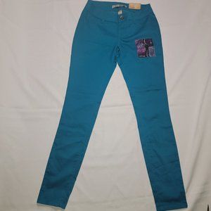 TURQUOISE REFUGE SKIN TIGHT LEGGINS SIZE 4